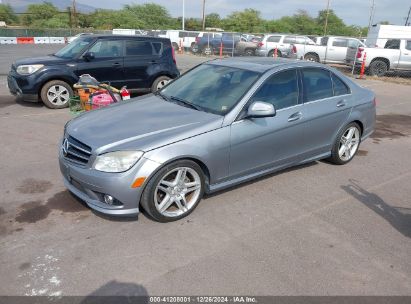 2009 MERCEDES-BENZ C 300 LUXURY/SPORT Silver  Gasoline WDDGF54X89F228717 photo #3