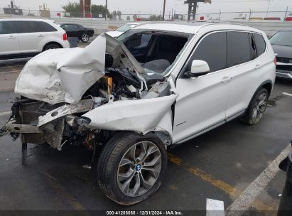 2017 BMW X3 SDRIVE28I White  Gasoline 5UXWZ7C3XH0V90863 photo #3