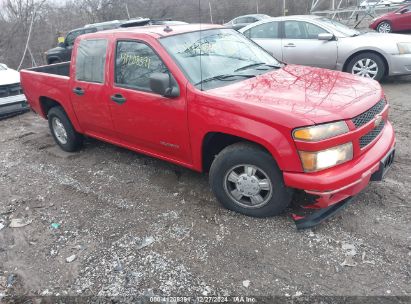 2004 CHEVROLET COLORADO Red  Gasoline 1GCCS136148151014 photo #1