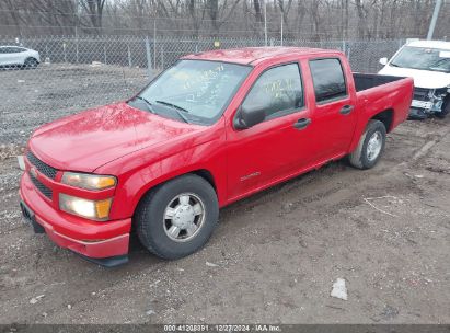 2004 CHEVROLET COLORADO Red  Gasoline 1GCCS136148151014 photo #3