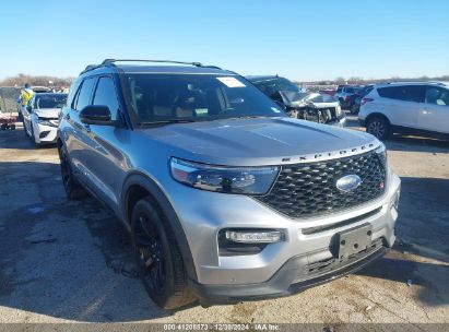 2020 FORD EXPLORER ST Silver  Gasoline 1FM5K8GC6LGB63581 photo #1