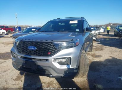 2020 FORD EXPLORER ST Silver  Gasoline 1FM5K8GC6LGB63581 photo #3