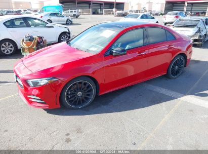 2019 MERCEDES-BENZ A 220 4MATIC Red  Gasoline WDD3G4FB3KW019379 photo #3