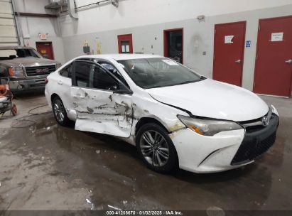 2017 TOYOTA CAMRY LE/XLE/SE/XSE White  Gasoline 4T1BF1FK5HU319559 photo #1