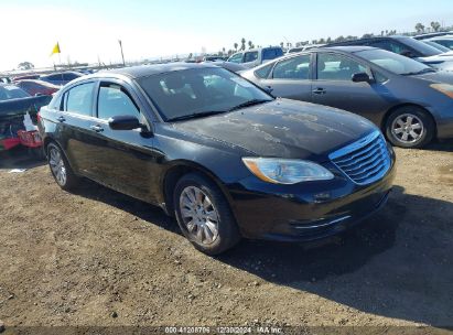 2011 CHRYSLER 200 LX Black  Gasoline 1C3BC4FB0BN611155 photo #1