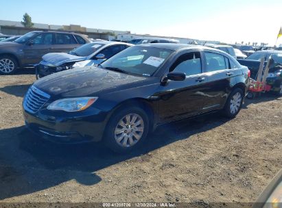 2011 CHRYSLER 200 LX Black  Gasoline 1C3BC4FB0BN611155 photo #3