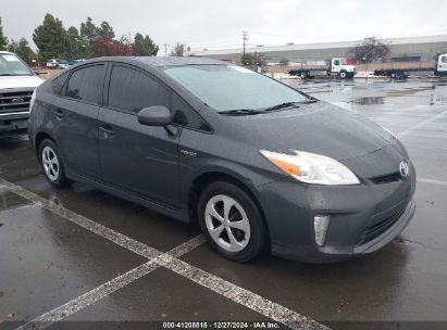 2013 TOYOTA PRIUS Gray  Hybrid JTDKN3DU2D5595628 photo #1