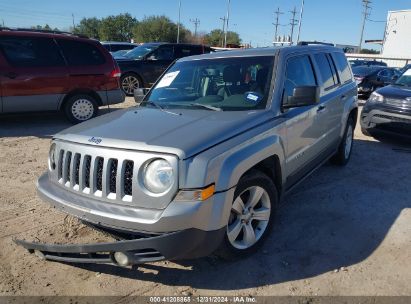 2016 JEEP PATRIOT LATITUDE Silver  Gasoline 1C4NJPFA2GD810552 photo #3