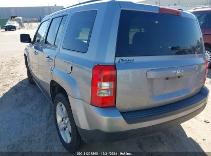 2016 JEEP PATRIOT LATITUDE Silver  Gasoline 1C4NJPFA2GD810552 photo #4