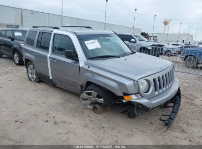 2016 JEEP PATRIOT LATITUDE Silver  Gasoline 1C4NJPFA2GD810552 photo #1