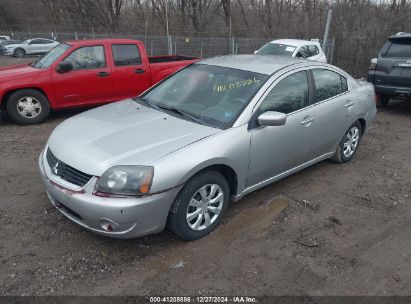 2011 MITSUBISHI GALANT ES/SE Silver  Gasoline 4A32B3FFXBE029430 photo #3