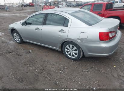 2011 MITSUBISHI GALANT ES/SE Silver  Gasoline 4A32B3FFXBE029430 photo #4