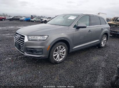 2017 AUDI Q7 PREMIUM PLUS Gray  Gasoline WA1LAAF75HD027360 photo #3