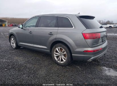 2017 AUDI Q7 PREMIUM PLUS Gray  Gasoline WA1LAAF75HD027360 photo #4