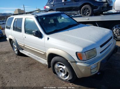 2000 INFINITI QX4 White  Gasoline JNRAR07Y7YW075275 photo #1