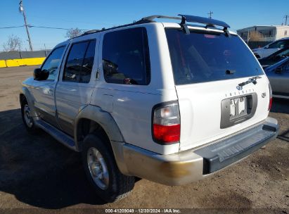 2000 INFINITI QX4 White  Gasoline JNRAR07Y7YW075275 photo #4