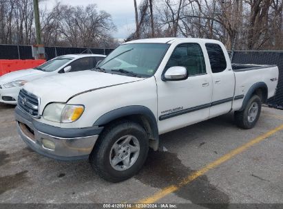 2002 TOYOTA TUNDRA ACCESS CAB/ACCESS CAB SR5 White  Gasoline 5TBBT44142S222821 photo #3