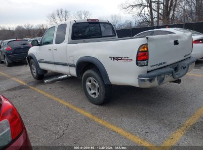 2002 TOYOTA TUNDRA ACCESS CAB/ACCESS CAB SR5 White  Gasoline 5TBBT44142S222821 photo #4