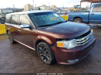 2009 FORD FLEX LIMITED Burgundy  Gasoline 2FMDK53C89BA84431 photo #1