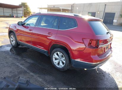 2018 VOLKSWAGEN ATLAS 3.6L V6 SEL Red  Gasoline 1V2ER2CA4JC593422 photo #4