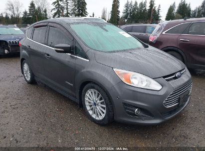 2016 FORD C-MAX SEL Gray  Hybrid 1FADP5BU7GL101156 photo #1