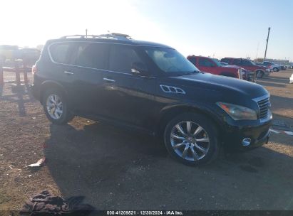 2012 INFINITI QX56 Black  Gasoline JN8AZ2NE0C9020473 photo #1