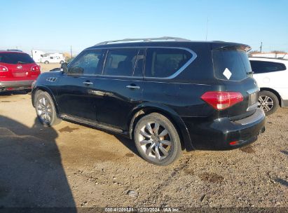 2012 INFINITI QX56 Black  Gasoline JN8AZ2NE0C9020473 photo #4