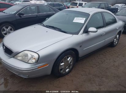 2002 MERCURY SABLE LS PREMIUM Silver  Gasoline 1MEFM55S72G635912 photo #3