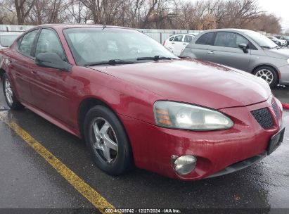 2004 PONTIAC GRAND PRIX GT2 Burgundy  Gasoline 2G2WS522341161330 photo #1