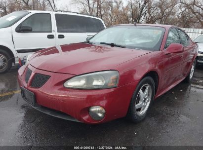 2004 PONTIAC GRAND PRIX GT2 Burgundy  Gasoline 2G2WS522341161330 photo #3