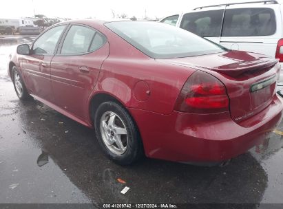 2004 PONTIAC GRAND PRIX GT2 Burgundy  Gasoline 2G2WS522341161330 photo #4