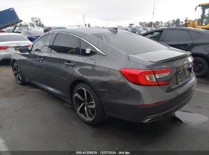 2018 HONDA ACCORD SPORT Gray  Gasoline 1HGCV1F38JA133088 photo #4