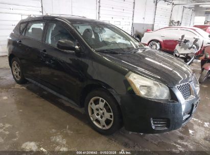 2009 PONTIAC VIBE Black  Gasoline 5Y2SM67059Z458812 photo #1