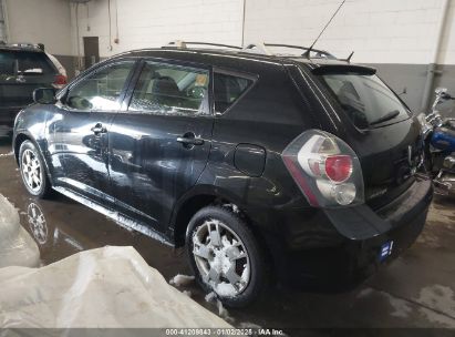 2009 PONTIAC VIBE Black  Gasoline 5Y2SM67059Z458812 photo #4