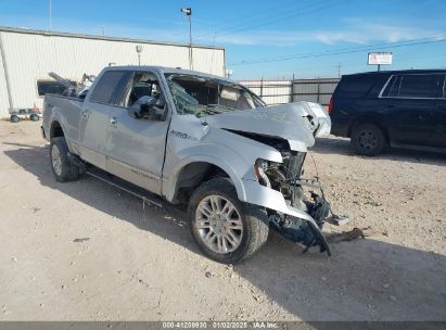 2009 FORD F150 SUPERCREW Silver  Flexible Fuel 1FTPW14V69FA64093 photo #1