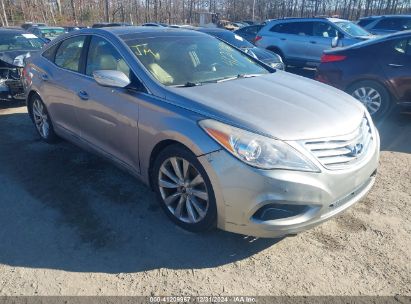 2013 HYUNDAI AZERA GLS/LIMITED Gray  Gasoline KMHFH4JG5DA212894 photo #1