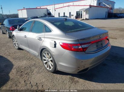 2013 HYUNDAI AZERA GLS/LIMITED Gray  Gasoline KMHFH4JG5DA212894 photo #4