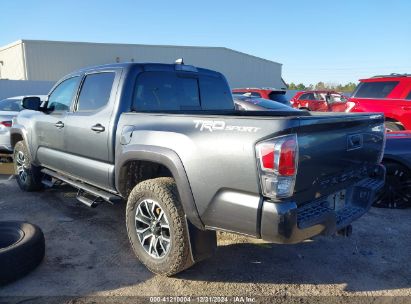 2023 TOYOTA TACOMA DOUBLE CAB/SR5/TRD SPORT/TRD OFF ROAD Gray  Gasoline 3TMAZ5CN1PM204201 photo #4