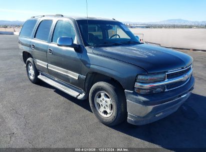 2005 CHEVROLET TAHOE LS Gray  Gasoline 1GNEC13T55R119357 photo #1