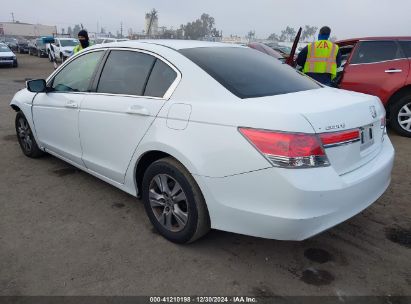 2012 HONDA ACCORD 2.4 SE White  Gasoline 1HGCP2F66CA043466 photo #4