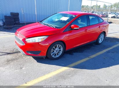 2015 FORD FOCUS SE Red  Gasoline 1FADP3F21FL243627 photo #3