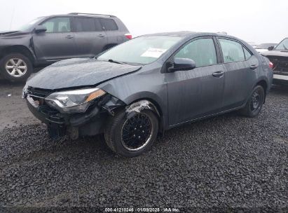 2015 TOYOTA COROLLA LE Gray  Gasoline 5YFBURHEXFP244755 photo #3