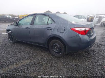 2015 TOYOTA COROLLA LE Gray  Gasoline 5YFBURHEXFP244755 photo #4