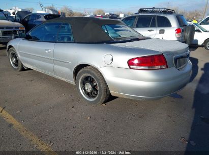 2004 CHRYSLER SEBRING LXI Silver  Gasoline 1C3EL55R14N290439 photo #4