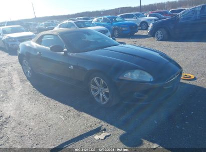 2007 JAGUAR XK Black  Gasoline SAJDA44B775B01667 photo #1