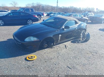 2007 JAGUAR XK Black  Gasoline SAJDA44B775B01667 photo #3