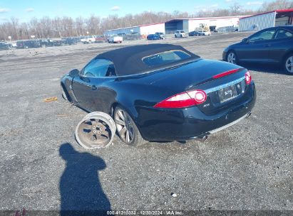 2007 JAGUAR XK Black  Gasoline SAJDA44B775B01667 photo #4