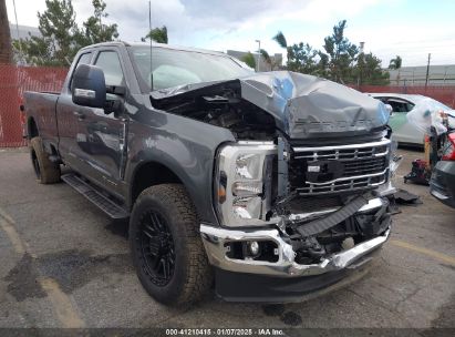 2023 FORD F-250 XLT Gray  Diesel 1FT8X2BT3PEC89163 photo #1