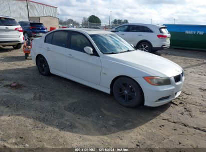 2008 BMW 328I White  Gasoline WBAVA37528NL54507 photo #1