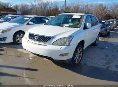 2009 LEXUS RX 350 White  Gasoline 2T2GK31U49C066903 photo #3